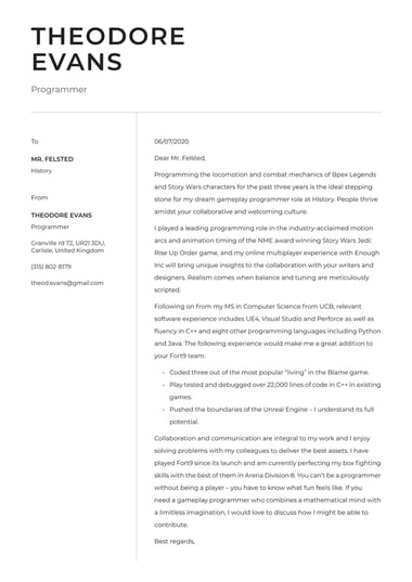 Microsoft word cover letter template Clean