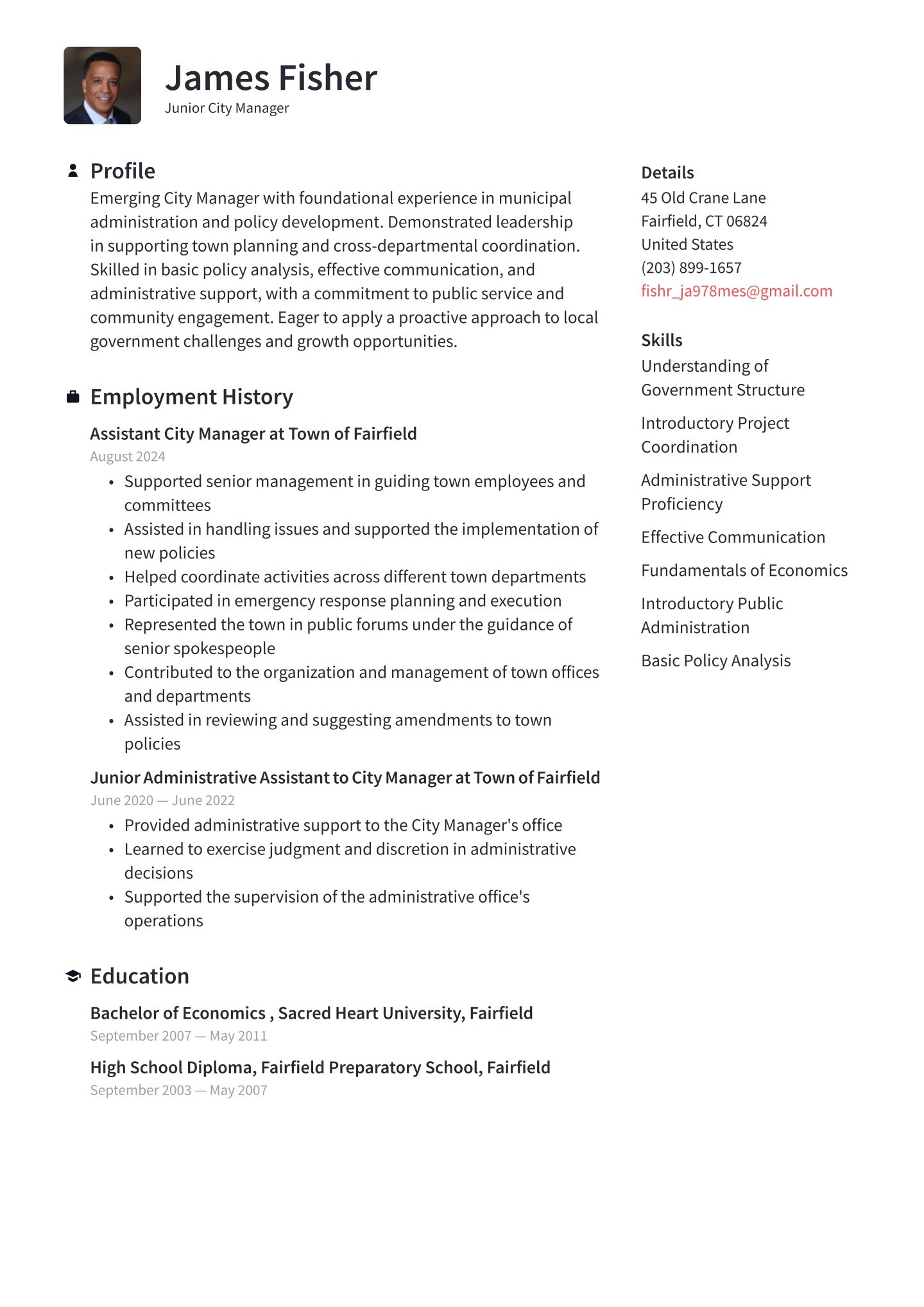 Entry-level City Manager Translation missing: en.examples.cover_letter_example