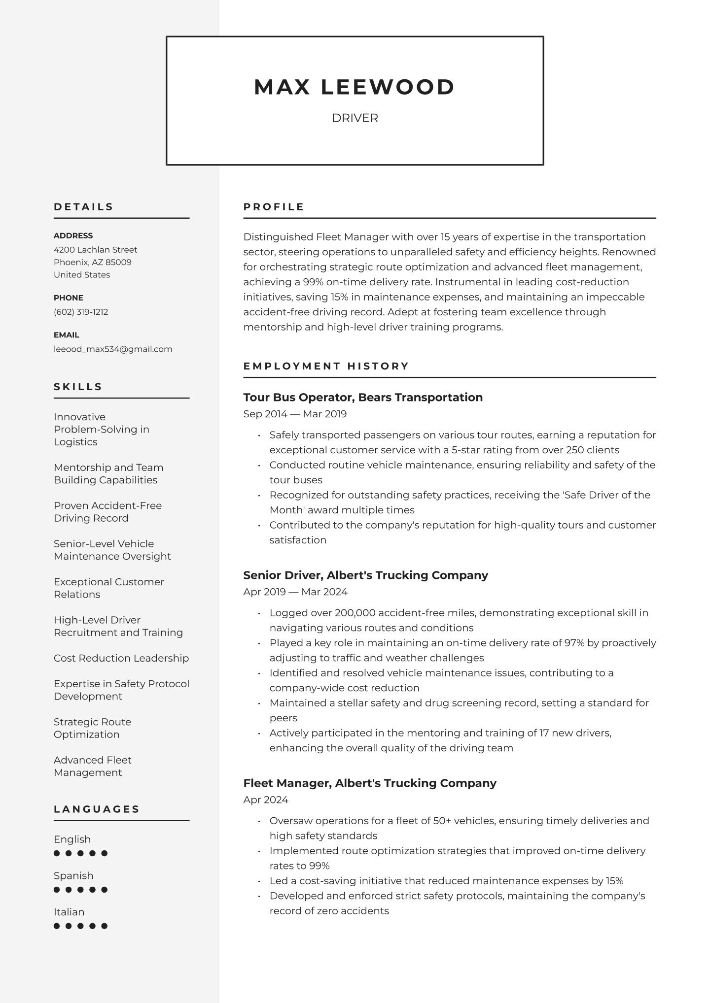 Senior-level Driver Translation missing: en.examples.cover_letter_example