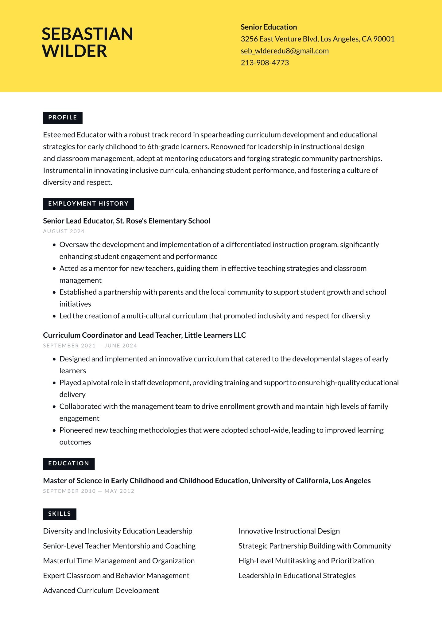 Senior-level Education Translation missing: en.examples.cover_letter_example