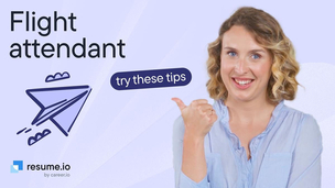 How to write a flight attendant resume (+ example)