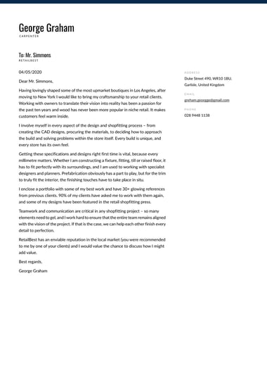 Microsoft word cover letter template Balanced