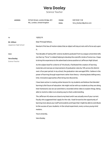 Microsoft word cover letter template Confetti