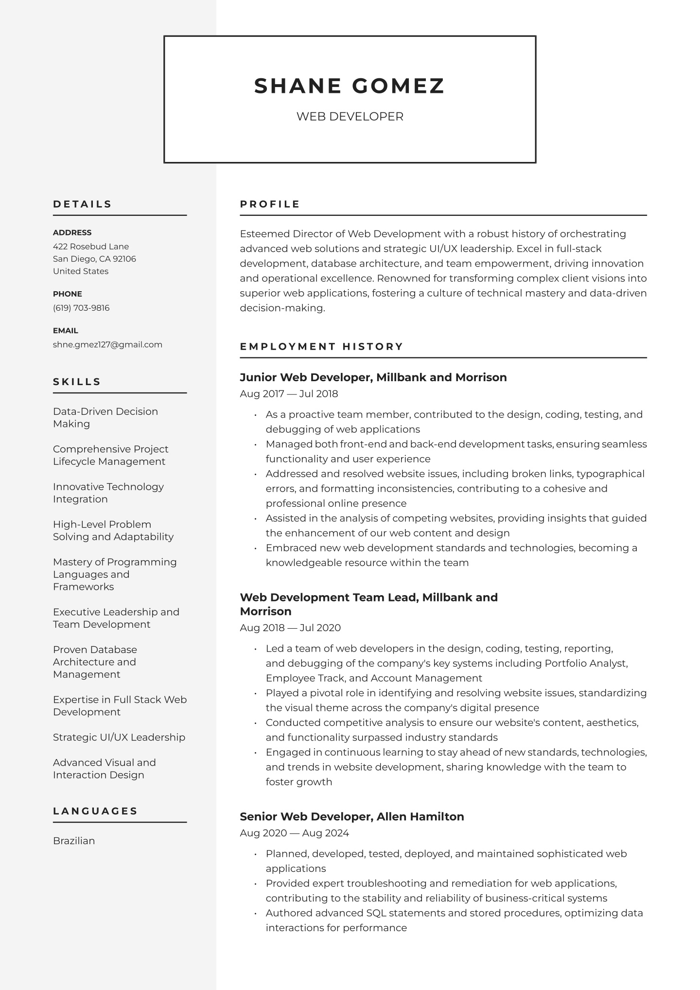 Senior-level Web Developer Translation missing: en.examples.cover_letter_example