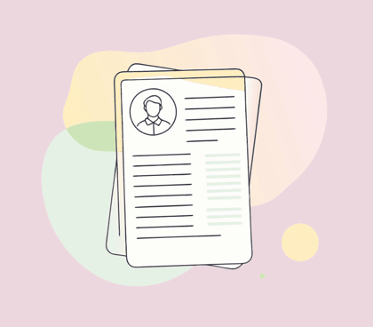 How to write a resume graphic